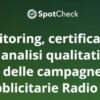 Come SpotCheck AI sta rivoluzionando il monitoraggio pubblicitario Radio-TV con l’Intelligenza Artificiale