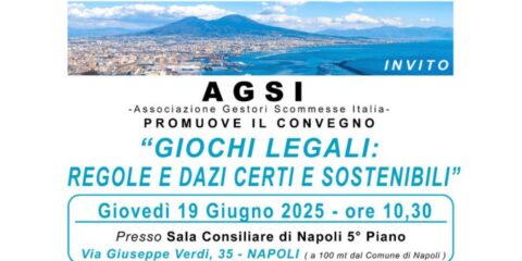 Sala Consiliare di Napoli durante un convegno sul gioco legale