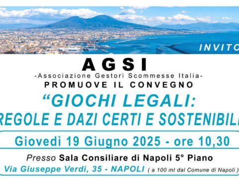 Sala Consiliare di Napoli durante un convegno sul gioco legale