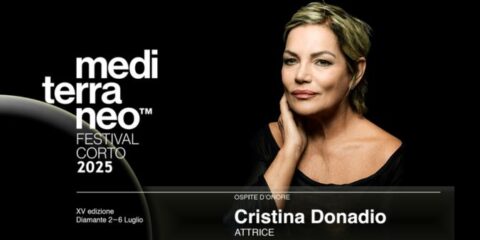 “Cristina Donadio al Mediterraneo Festival Corto 2025, ospite d’onore a Diamante”