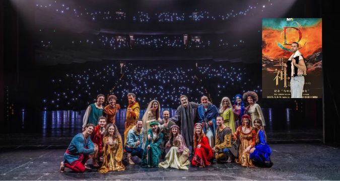 Fabio Cilento incanta la Cina con la Divina Commedia – Il ballerino calabrese conquista il pubblico asiatico