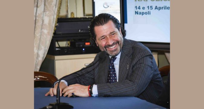 Artigiani de Le Mani di Napoli durante un evento internazionale dedicato alle Indicazioni Geografiche a Ginevra