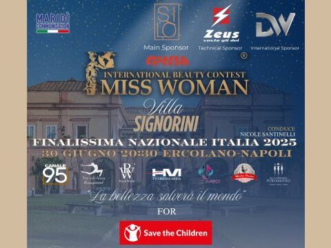Finale Miss Woman Italia 2025 a Villa Signorini per Save the Children