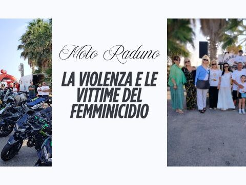Un moto raduno per la violenza e le vittime del femminicidio a Giugliano
