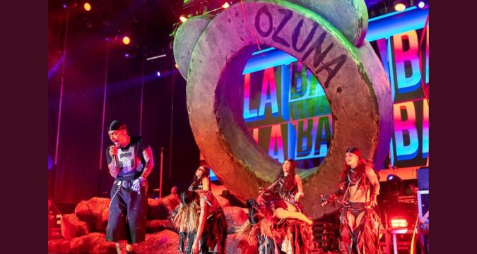 Ozuna live all’Alien Sound Festival di Napoli tra luci e folla in delirio