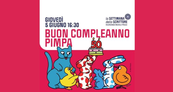 Bambini alla festa per i 50 anni della Pimpa a Torre Annunziata