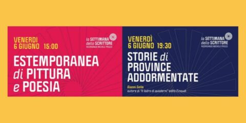 Partecipanti all’estemporanea di pittura e poesia durante la Settimana dello Scrittore a Torre Annunziata presso il Lido Eldorado