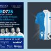 Chef con giacca dedicata a Maradona durante l’evento benefico Cenando sotto un Cielo Diverso 2025
