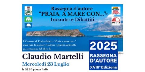 Claudio Martelli presenta il suo libro alla Rassegna d’Autore 2025 a Praia a Mare