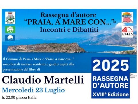 Claudio Martelli presenta il suo libro alla Rassegna d’Autore 2025 a Praia a Mare