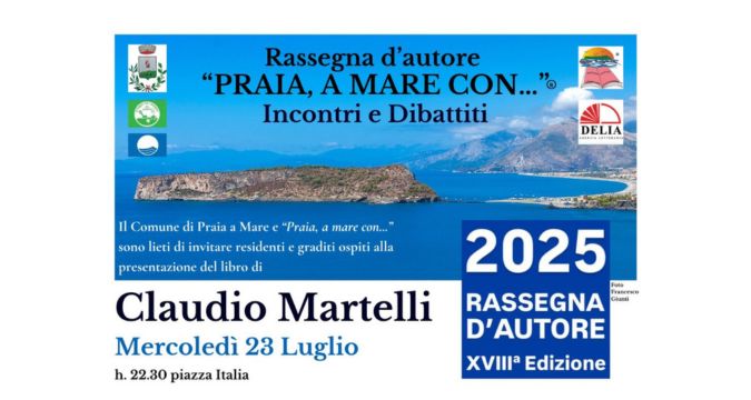 Claudio Martelli presenta il suo libro alla Rassegna d’Autore 2025 a Praia a Mare