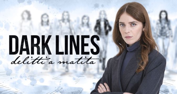 Valentina Romani conduce Dark Lines – Delitti a Matita su Rai 2 e RaiPlay