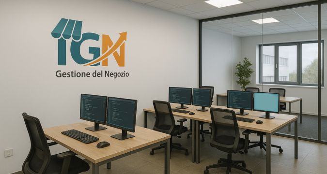 Logo Gestione del Negozio - soluzioni tecnologiche e AI per il retail