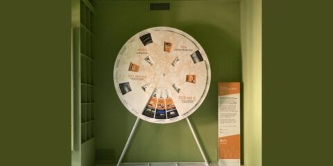 Installazione giornalismo urbano al Museo delle Città del Mondo a Palermo