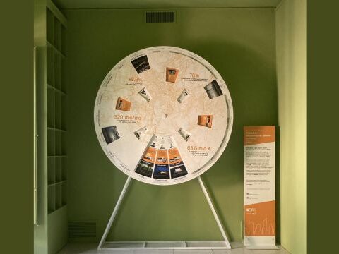 Installazione giornalismo urbano al Museo delle Città del Mondo a Palermo