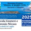 Nicola Gratteri e Antonio Nicaso presentano “Una cosa sola” a Praia a Mare durante la Rassegna d’autore 2025