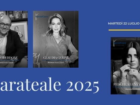 Locandina ufficiale Marateale 2025 con programma e ospiti a Maratea