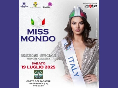 Miss Mondo Calabria 2026 - Prima tappa a Pietrapaola presso Corte dei Sabatini