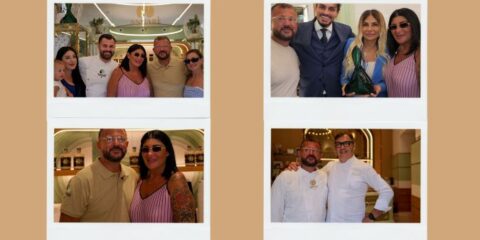 Inaugurazione della gelateria Annarè di Poppella nel Rione Sanità a Napoli