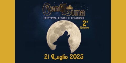 Artisti sul palco del Premio Canti alla Luna 2025 a Mottola