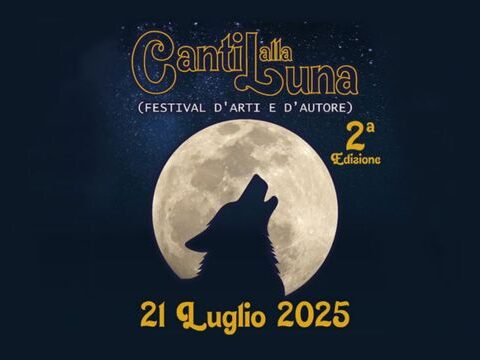 Artisti sul palco del Premio Canti alla Luna 2025 a Mottola
