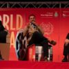 Vincitori Social World Film Festival 2025 sul palco della serata di gala