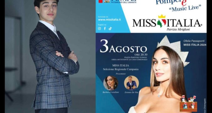 Luigi Zeno incorona la nuova Miss Mascotte: a Pompei si accende il futuro della bellezza.