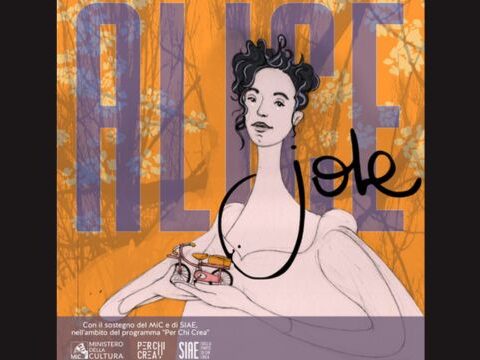 Copertina del singolo “Alice” di Jole – illustrazione di Serena Riglietti
