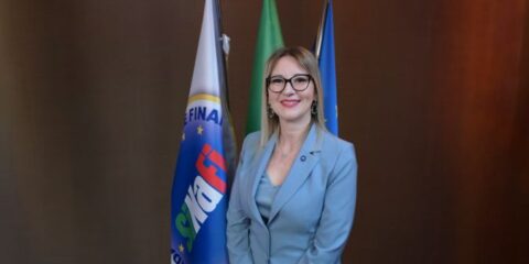 Segretario Generale SINAFI Stefania Castricone durante incontro al MEF