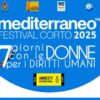 Locandina Mediterraneo Festival Corto 2025 a Diamante con omaggio ad Angela Maria Aieta