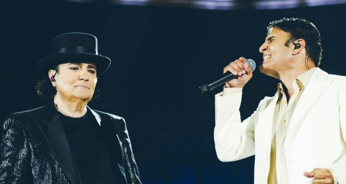 Sal Da Vinci e Renato Zero insieme in concerto a Napoli