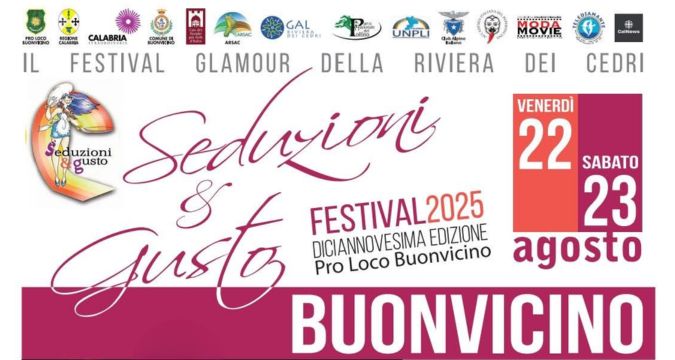 Seduzioni & Gusto Festival 2025 a Buonvicino – moda, cultura e sapori