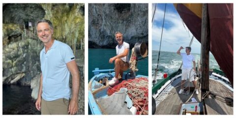 Azzurro – Storie di Mare, Beppe Convertini torna in Puglia: dai pescatori di Castro al pane di Altamura Beppe Convertini conduce Azzurro Storie di Mare in Puglia da Castro ad Altamura