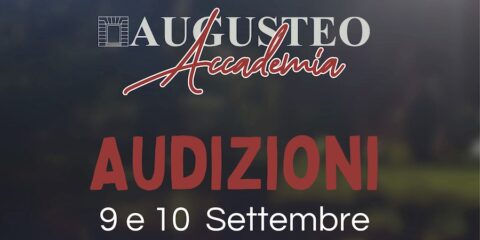 Audizioni al Teatro Augusteo: il 9 e 10 settembre selezioni per l’Accademia della Commedia Musicale Audizioni al Teatro Augusteo: il 9 e 10 settembre selezioni per l’Accademia della Commedia Musicale