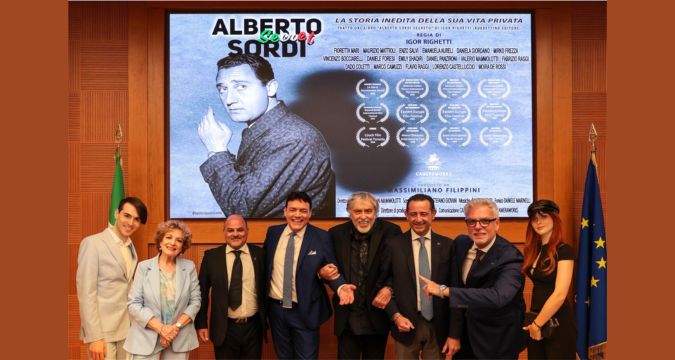 Igor Righetti presenta Alberto Sordi Secret alla Camera dei deputati