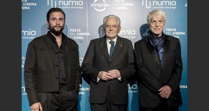 Sergio Mattarella all’anteprima della miniserie Livatino Il giudice e i suoi assassini alla Festa del Cinema di Roma