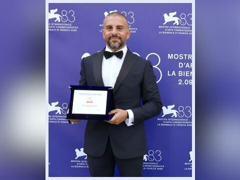 Luciano Perrone premiato a Venezia con il riconoscimento Beauty for Cinema